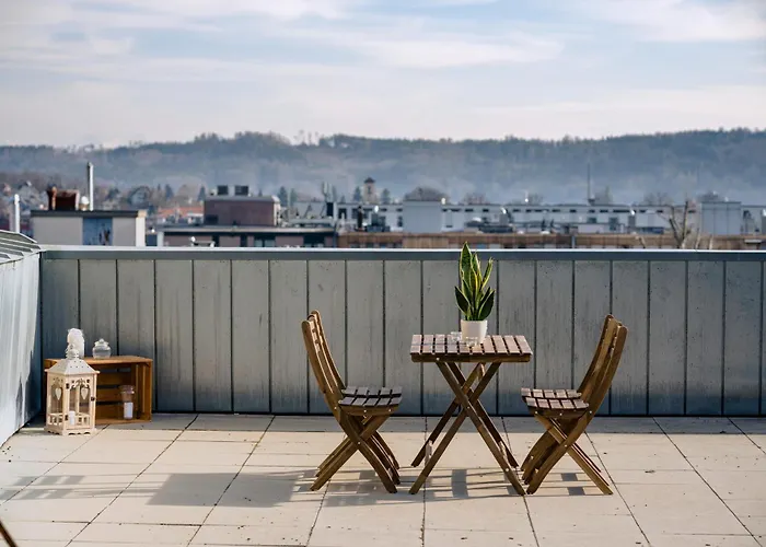 With Rooftop Terrace Apartment